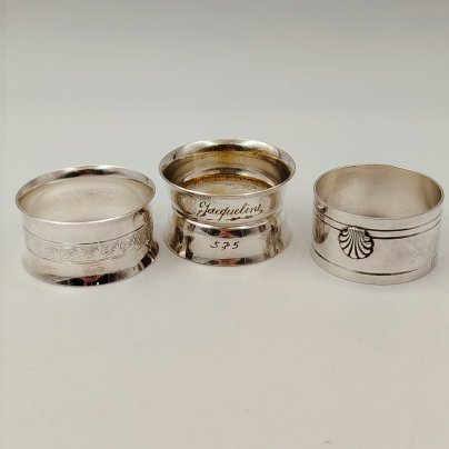 Набор из 3 колец для салфеток в подборе