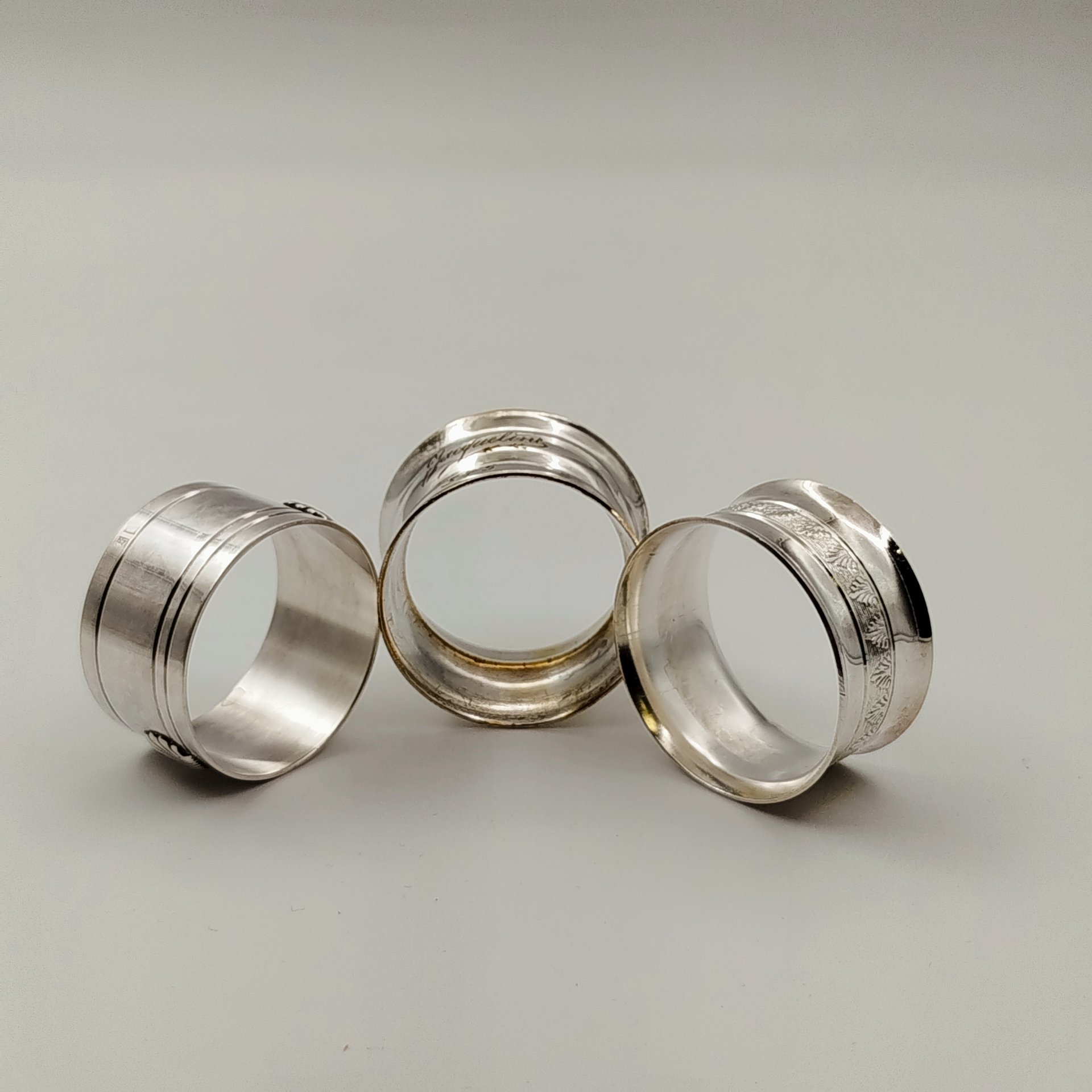 Набор из 3 колец для салфеток в подборе