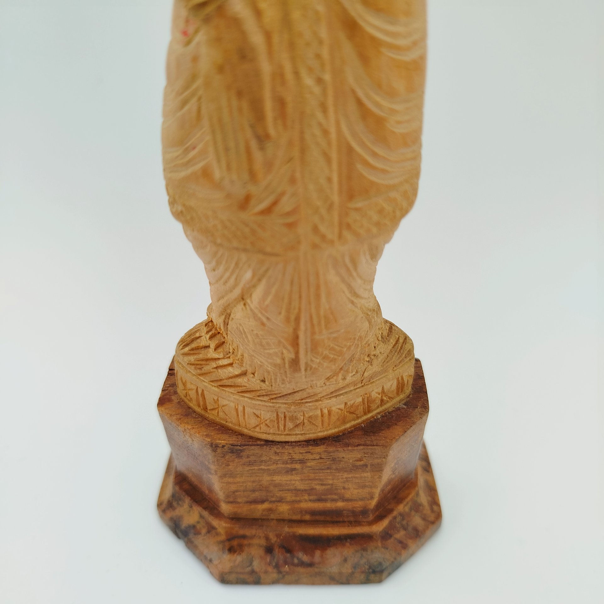 Статуэтка "Индианка", дерево, резьба, Индия, 1970-1990 гг.