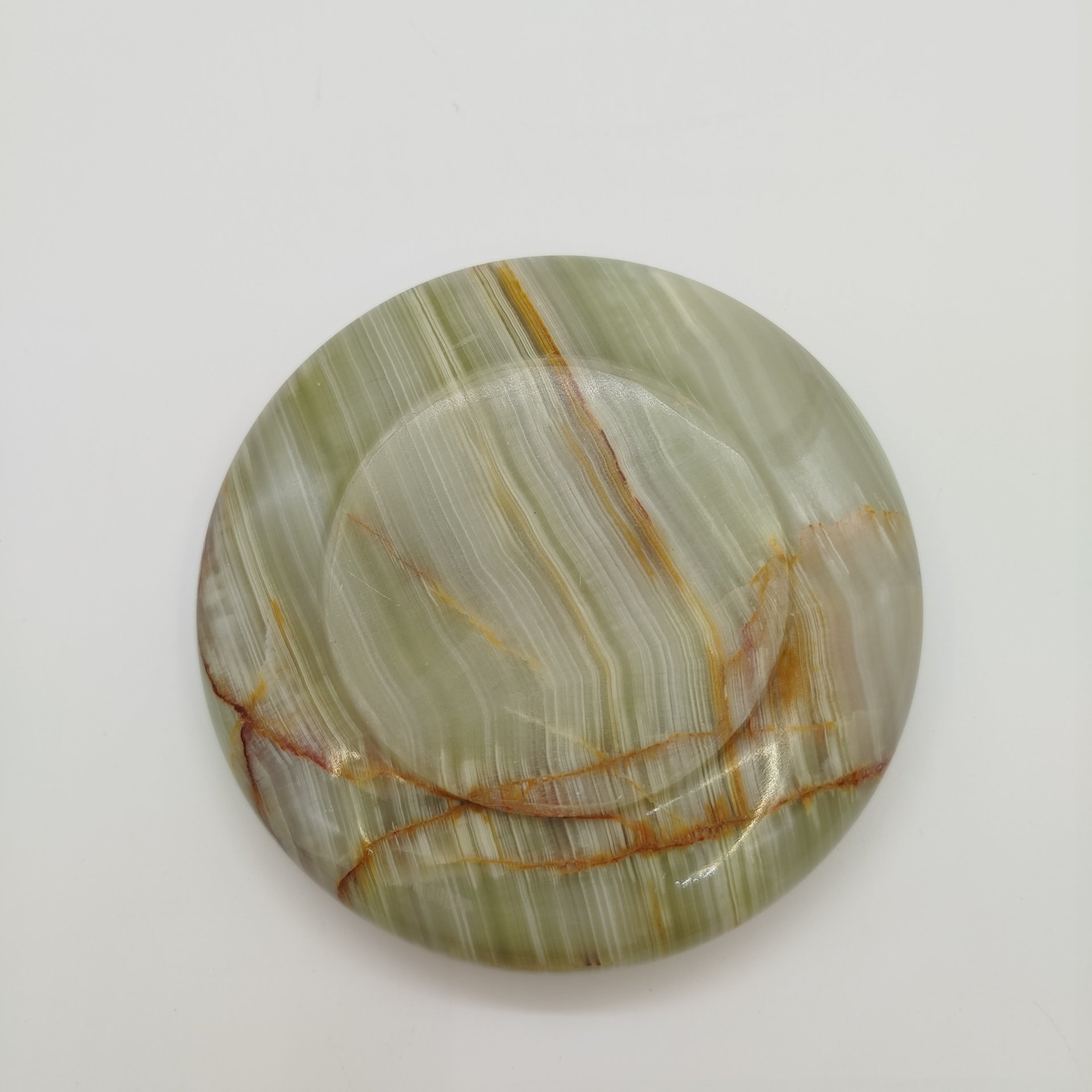 Пепельница округлой формы, натуральный камень, резьба, Азия, 2000-2010 гг.