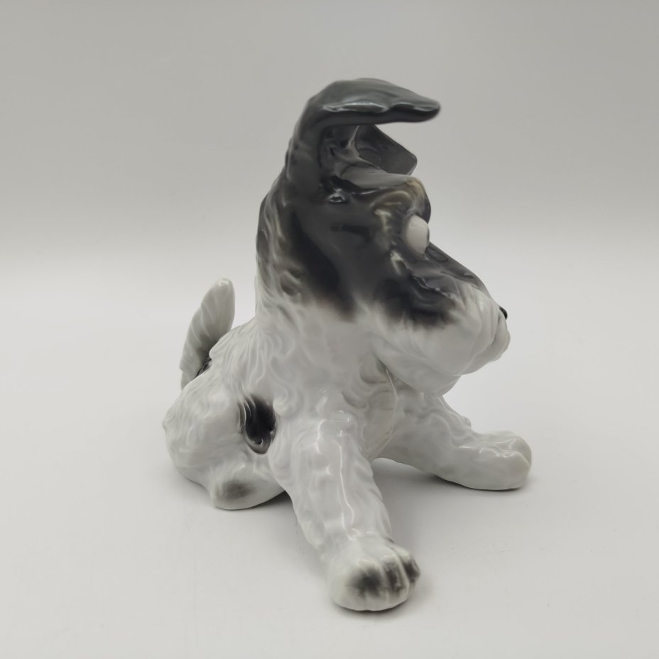 Статуэтка "Щенок скотч-терьера", Shaubach-Kunst, фарфор, роспись, Германия, 1926-1953 гг.