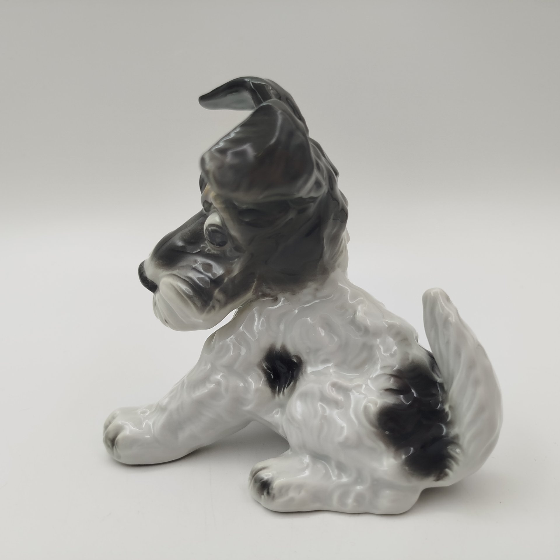 Статуэтка "Щенок скотч-терьера", Shaubach-Kunst, фарфор, роспись, Германия, 1926-1953 гг.