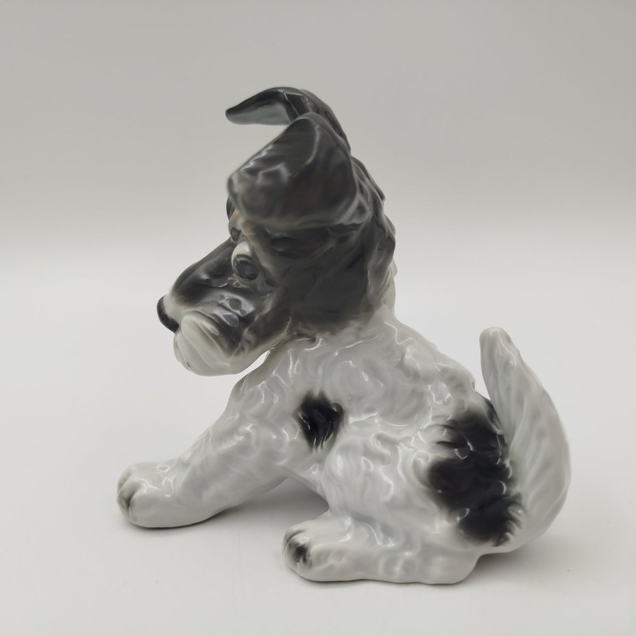 Статуэтка "Щенок скотч-терьера", Shaubach-Kunst, фарфор, роспись, Германия, 1926-1953 гг.