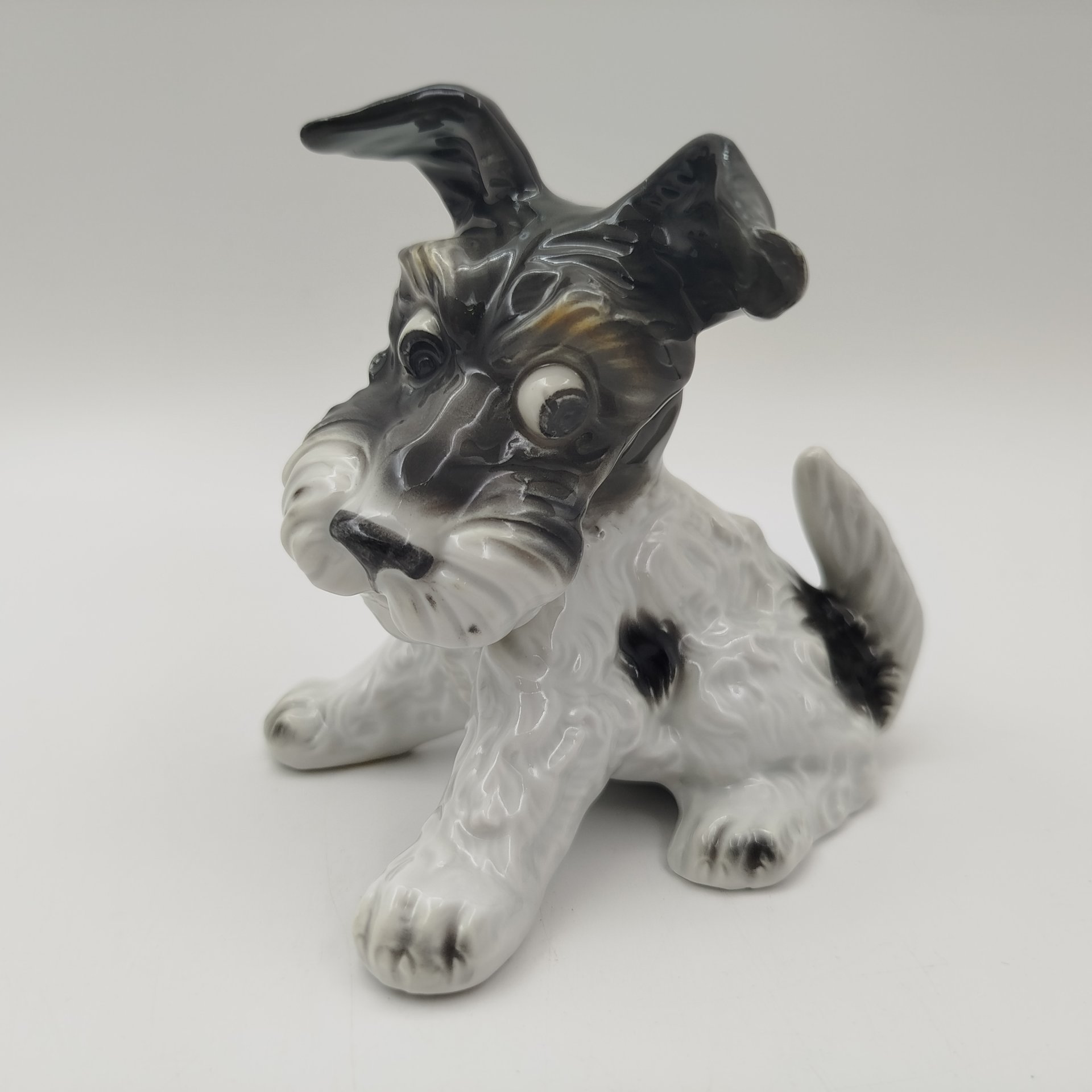 Статуэтка "Щенок скотч-терьера", Shaubach-Kunst, фарфор, роспись, Германия, 1926-1953 гг.