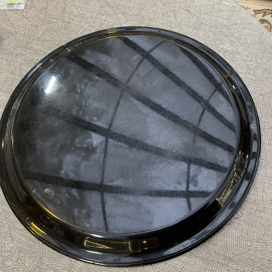 Поднос круглой формы с цветочным декором, жесть, роспись, Жостовская фабрика декоративной росписи, СССР, 1960-1980 гг.