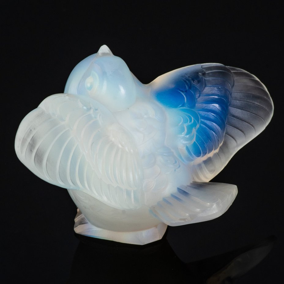 Статуэтка "Воробей", фирма "Sabino Glass" (Сабино)