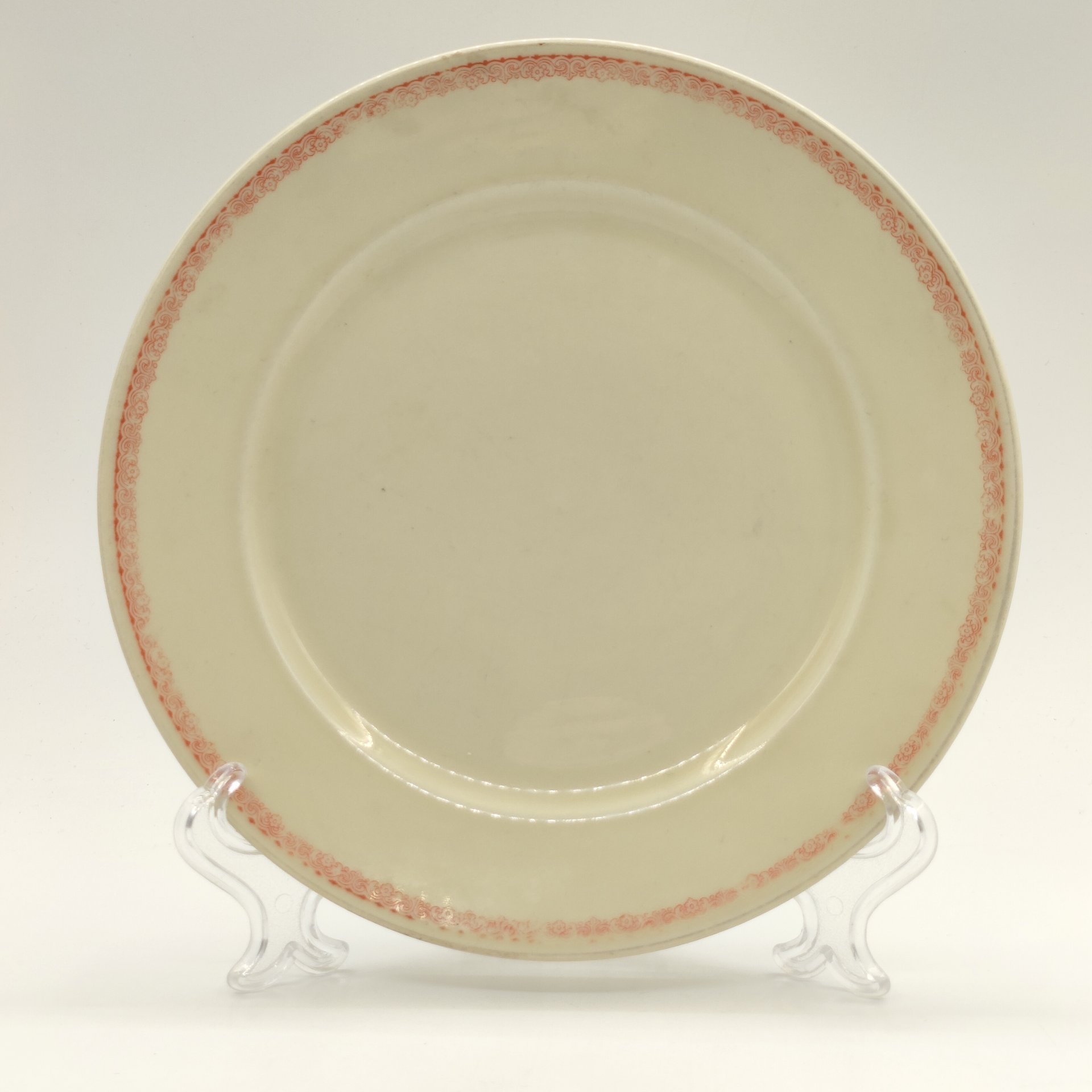 Тарелка десертная, украшенная растительным орнаментом, Rosenthal (Розенталь)