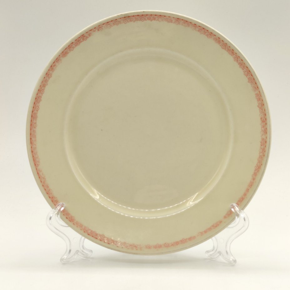 Тарелка десертная, украшенная растительным орнаментом, Rosenthal (Розенталь)