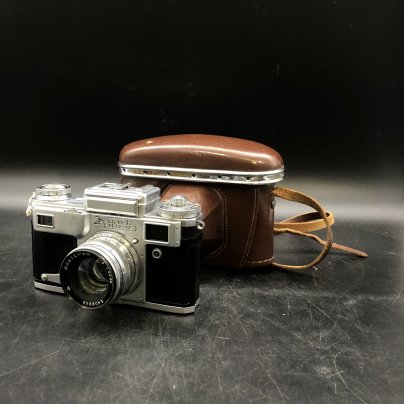 Фотоаппарат "Киев-4" (нерабочий) в оригинальном кофре, Киевский завод «Арсенал»