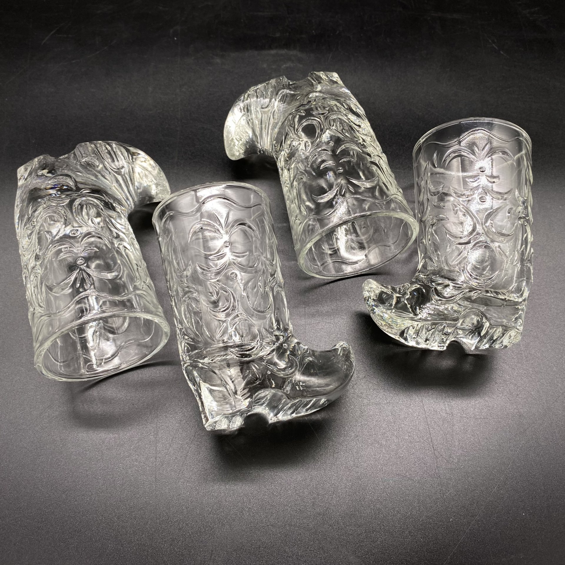 Набор из 4-х стопок "Сапоги"
