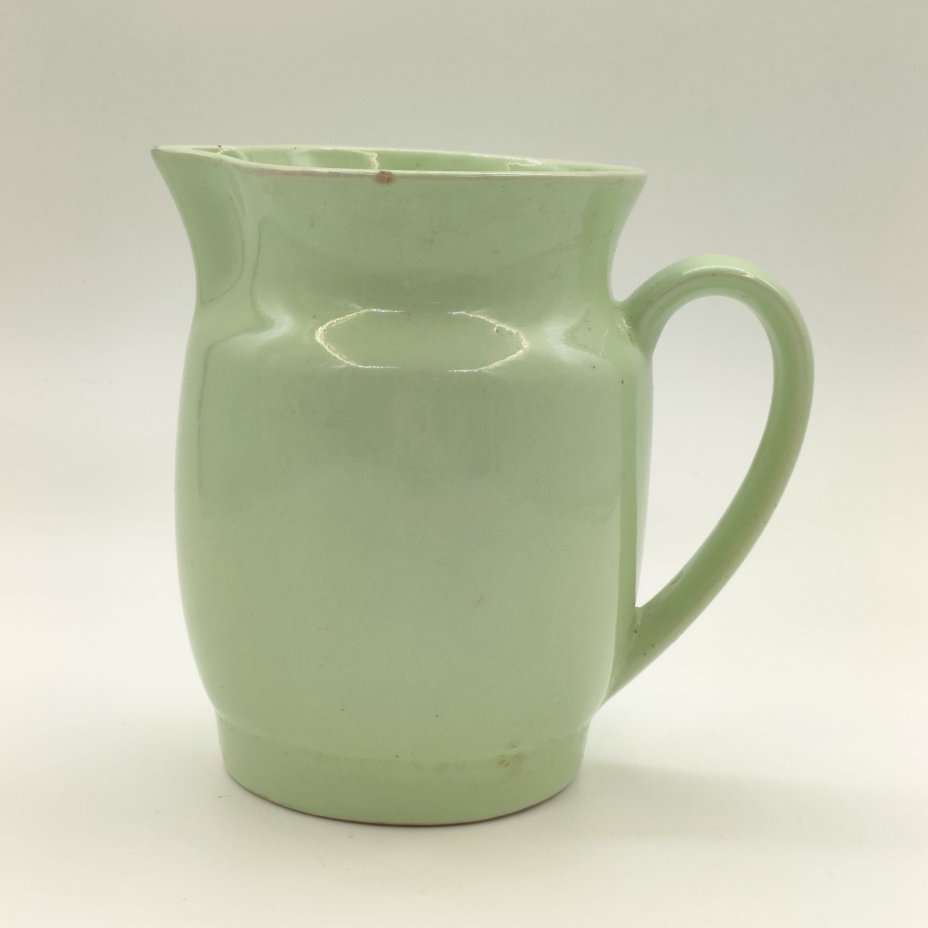 Кувшин мятного оттенка, Славутский завод Стройфарфор (Славута)