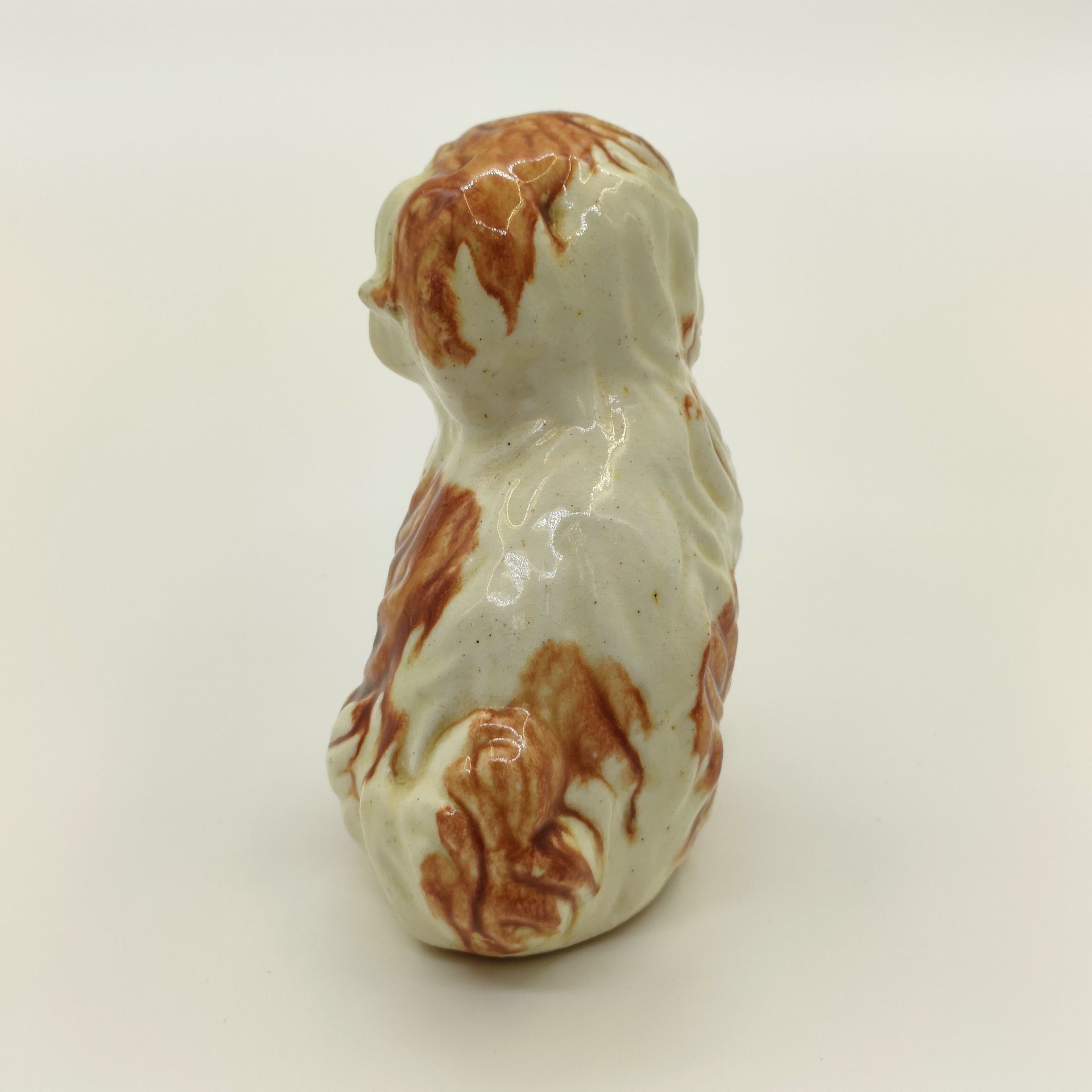 Статуэтка "Собака", керамика, глазурь, СССР, 1940-1960 гг.