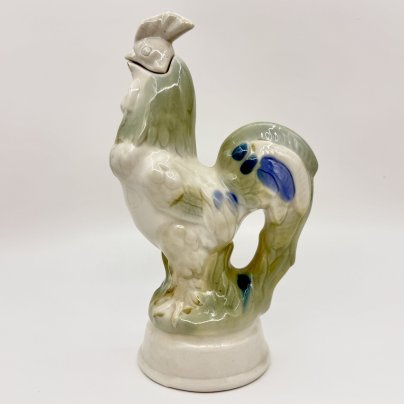 Штоф "Петух", фарфор, роспись, Городницкий фарфоровый завод, СССР, 1953-1957 гг., Городницкий фарфоровый завод