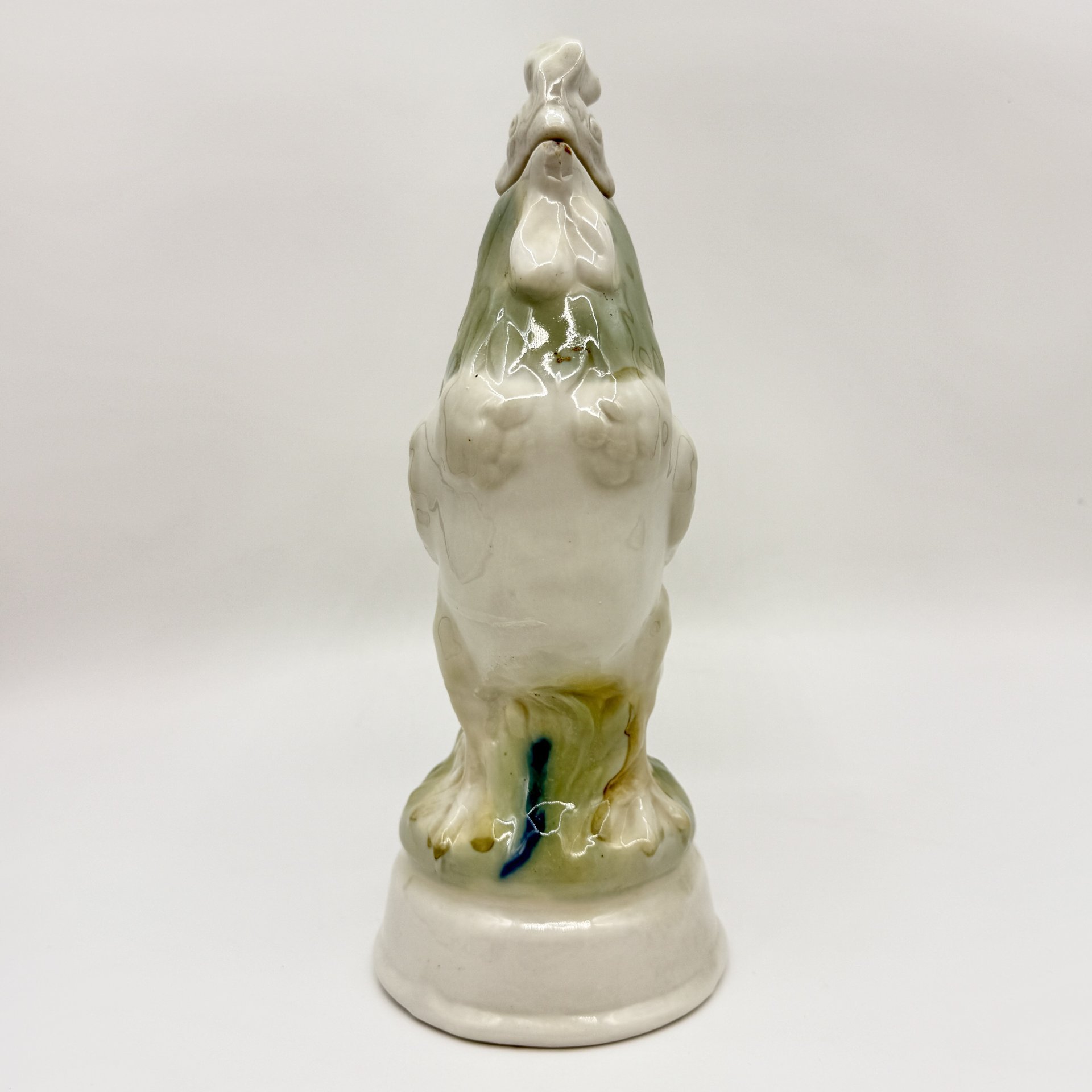 Штоф "Петух", фарфор, роспись, Городницкий фарфоровый завод, СССР, 1953-1957 гг., Городницкий фарфоровый завод