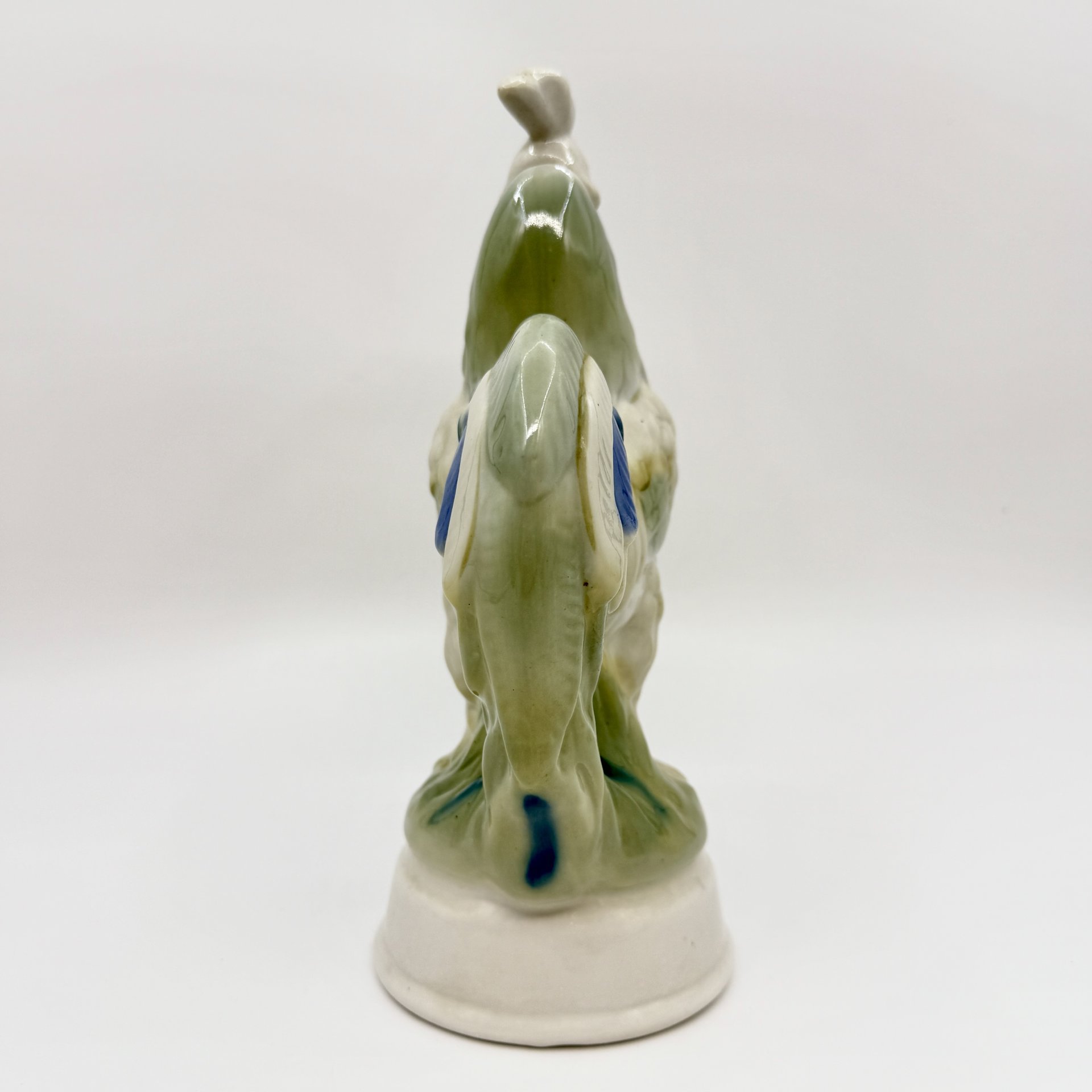 Штоф "Петух", фарфор, роспись, Городницкий фарфоровый завод, СССР, 1953-1957 гг., Городницкий фарфоровый завод
