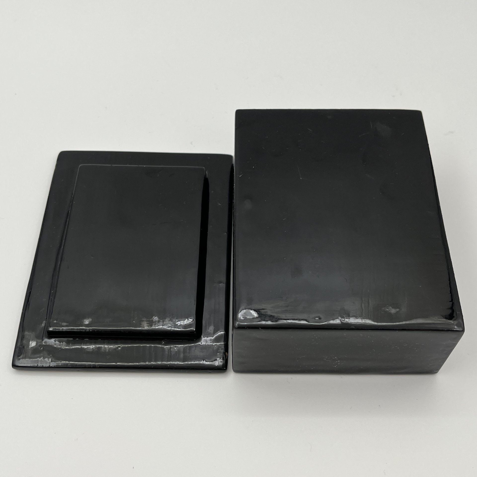 Шкатулка миниатюрная, украшенная изображением бамбука