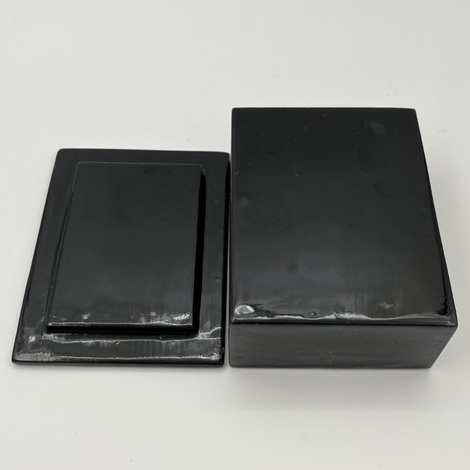 Шкатулка миниатюрная, украшенная изображением бамбука