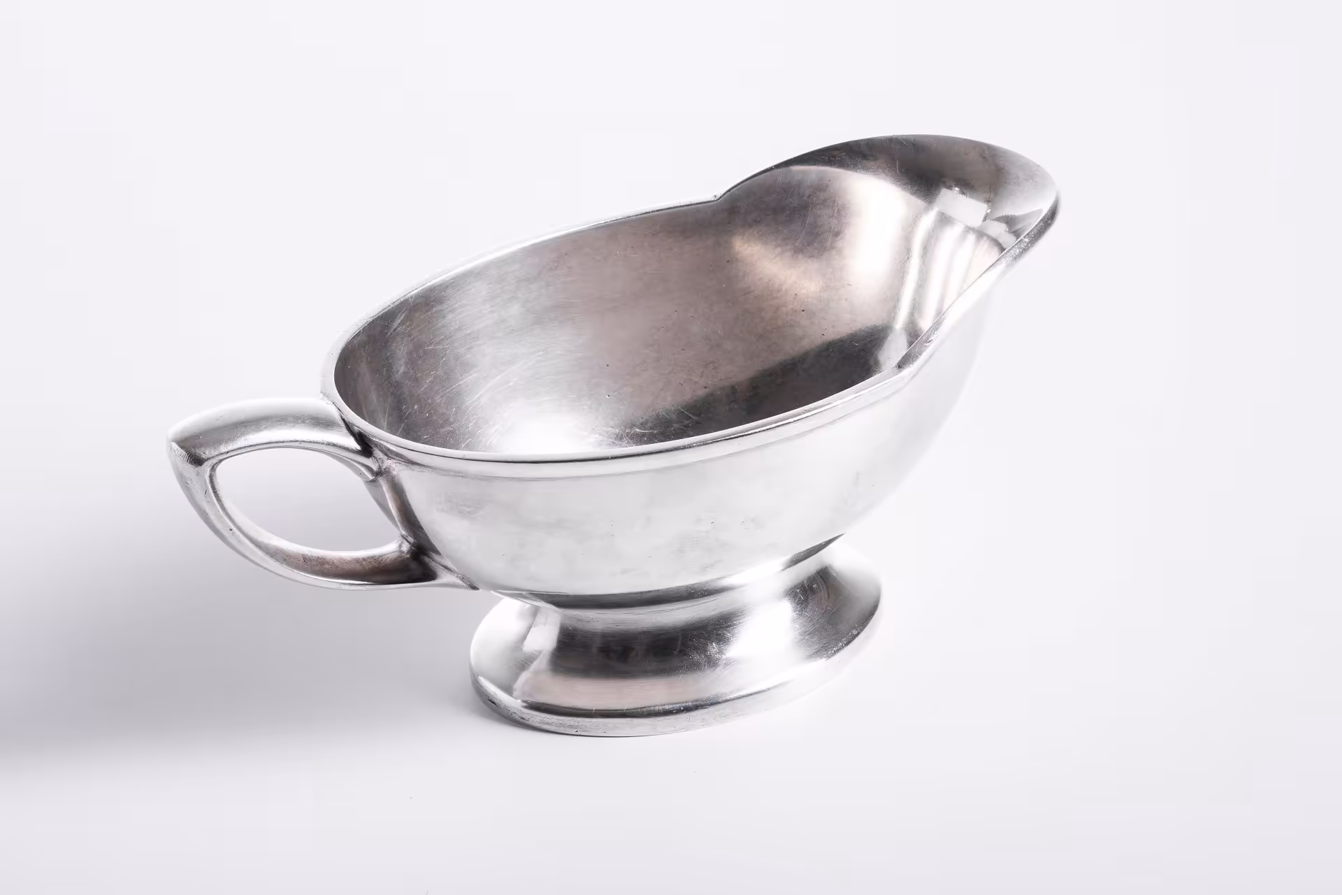 Соусник, мельхиор, серебрение, фирма "Arthur Krupp", г. Берндорф, Австрия, 1920-1960 гг., Arthur Krupp