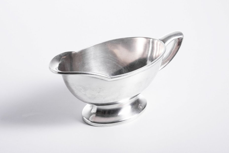 Соусник, мельхиор, серебрение, фирма "Arthur Krupp", г. Берндорф, Австрия, 1920-1960 гг., Arthur Krupp