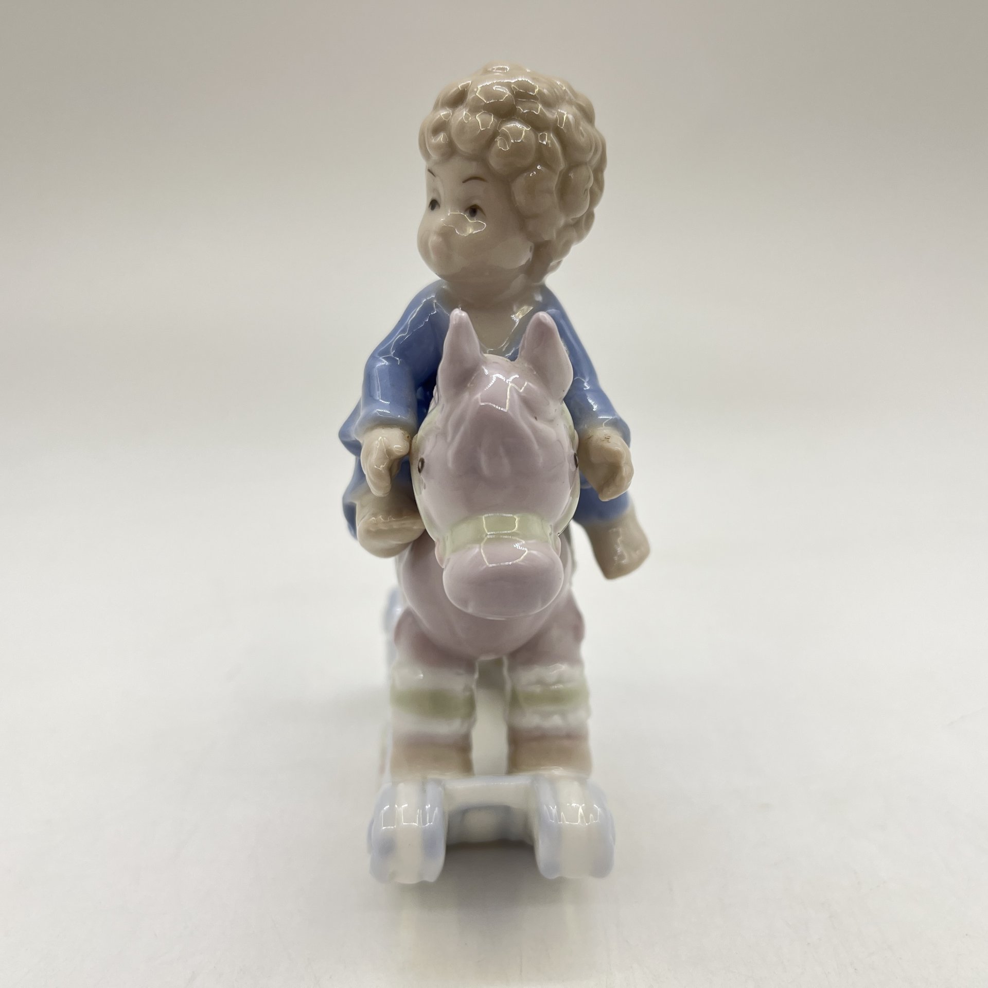 Статуэтка "Мальчик на лошадке", фарфор, Pavone, Италия, 2024 г.