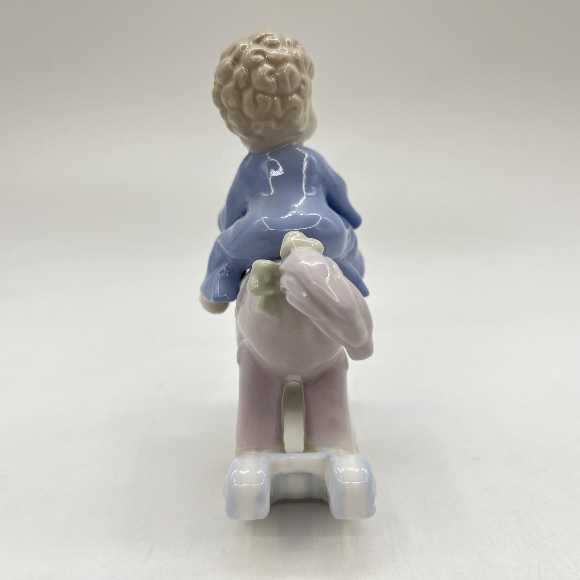 Статуэтка "Мальчик на лошадке", фарфор, Pavone, Италия, 2024 г.