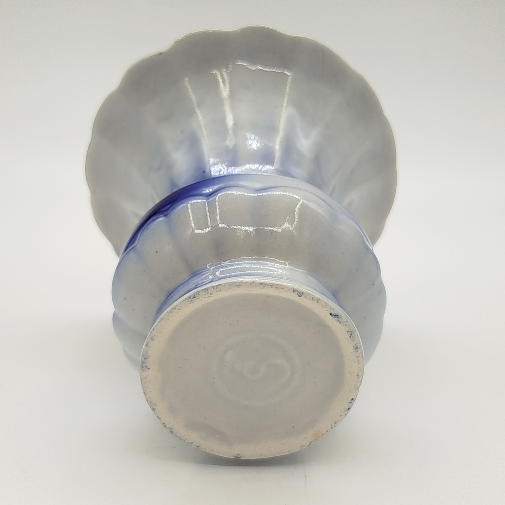 Ваза для цветов "Райская птица", фарфор, деколь, золочение, Азия, 1980-2000 гг.