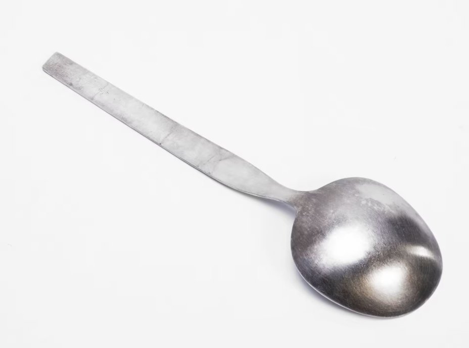 Ложка сервировочная, мельхиор, Таллинский ювелирный завод, СССР, 1970-1990 гг., Таллинский ювелирный завод