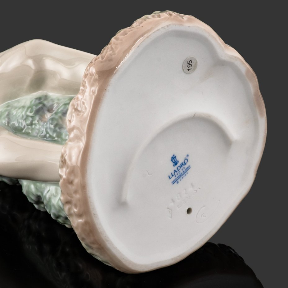 Статуэтка "Гольфист", скульптор Vicente Martinez, фарфор, роспись, металл, Lladro, Испания, 1977-1984 гг., Lladro