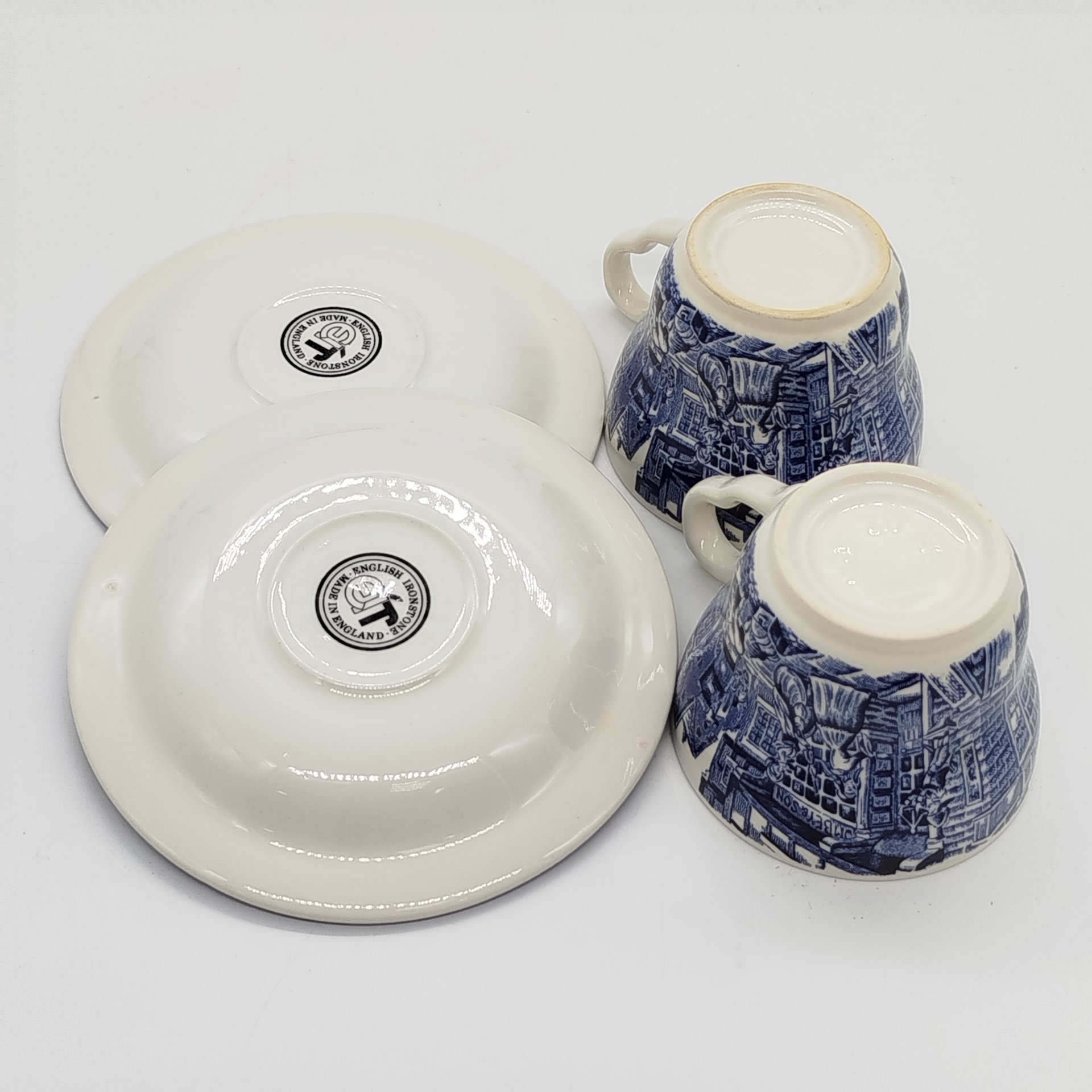 Набор из 2-х чайных пар "Old Curiosity Shop", серия "Диккенс", English Ironstone Tableware (EIT)