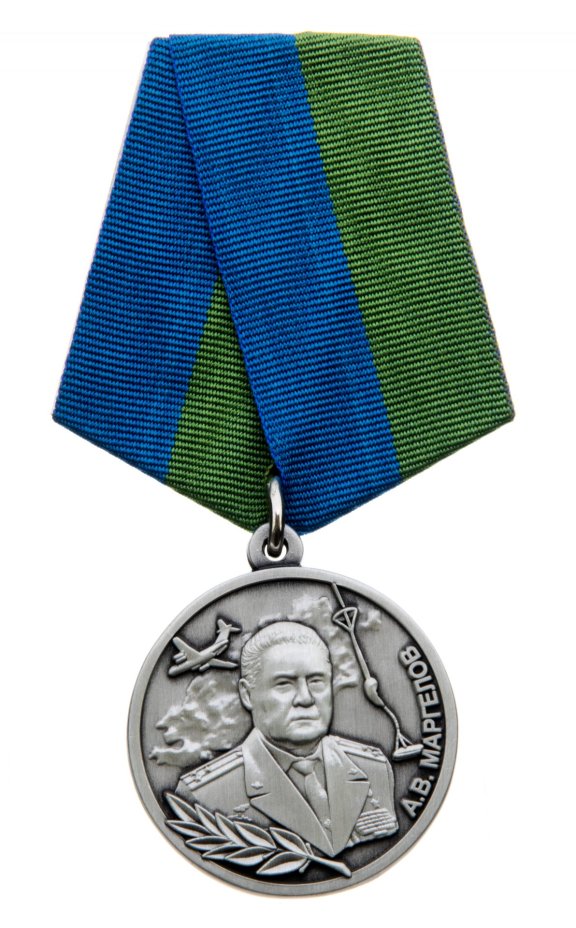 Знак "В память создания средств десантирования - "КЕТАВР"- "КСД"- "РЕАКТАВР". А.В.Маргелов" с удостоверением