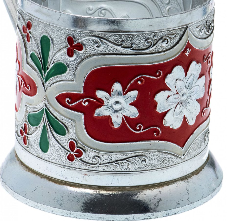 Подстаканник "Цветы", СССР