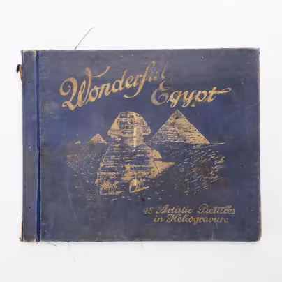 Альбом  "Wonderful Egypt" с 48 гелиогравюрами