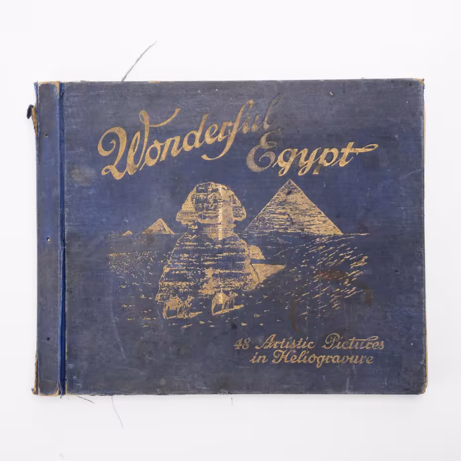 Альбом  "Wonderful Egypt" с 48 гелиогравюрами