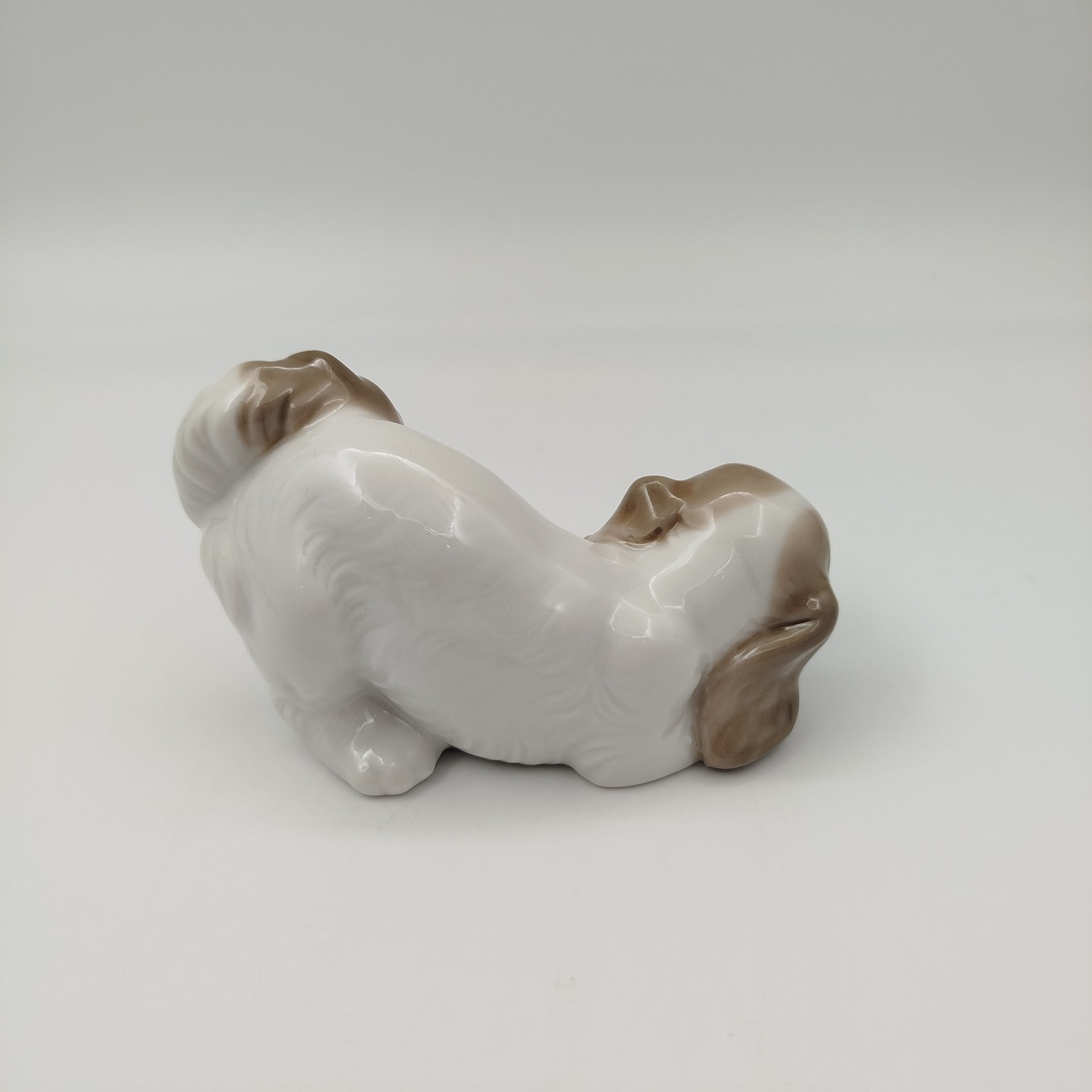 Статуэтка "Щенок", фарфор, роспись, NAO Porcelain, Испания, 1982-1989 гг.