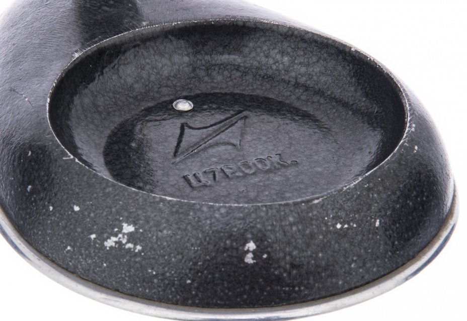 Пепельница с моделью самолета "Су-7", металл, пластик, СССР, 1970-1980 гг.