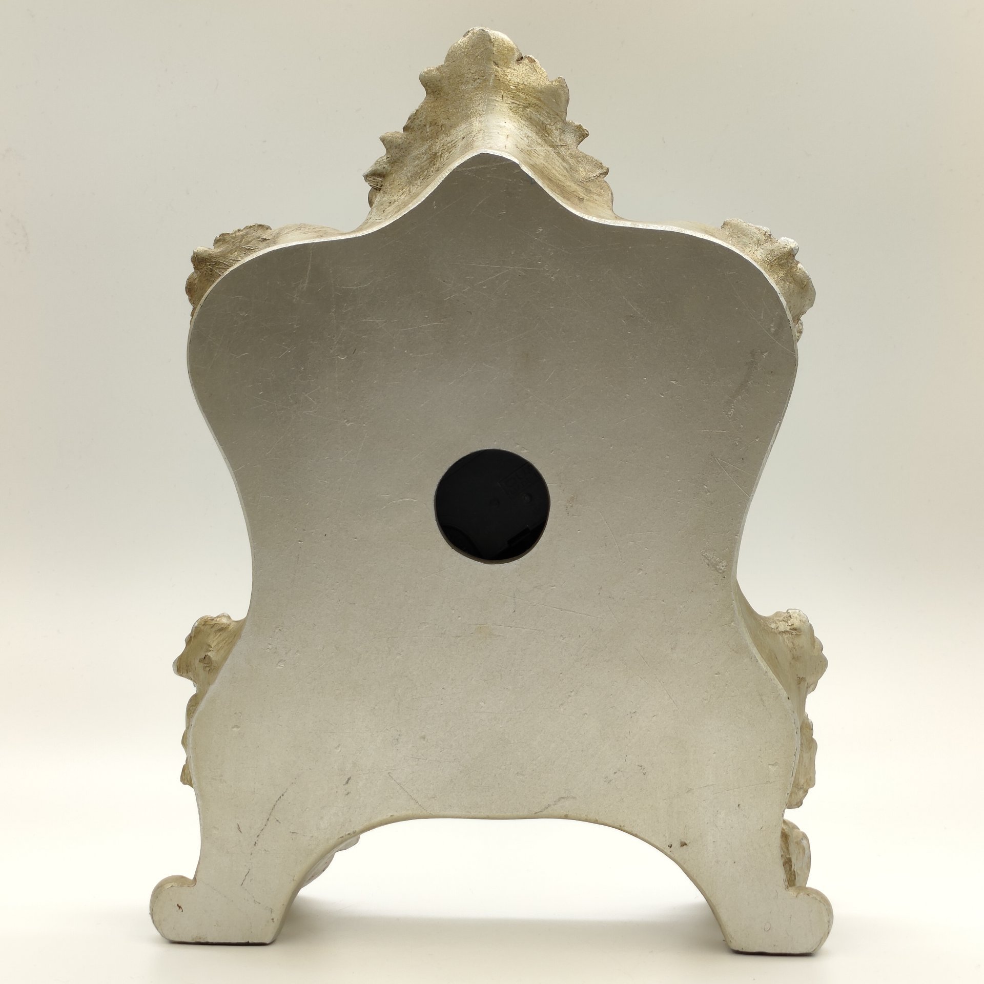 Часы настольные "Рококо", Venetian Design, керамика, металл, пластмасса, Индия, 2007-2025 гг.