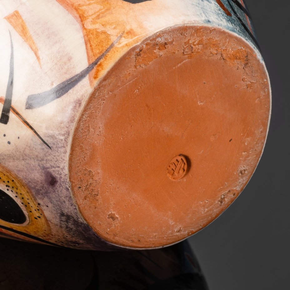 [Авторская] Ваза "В. Кандинский", автор росписи О. Марасаева