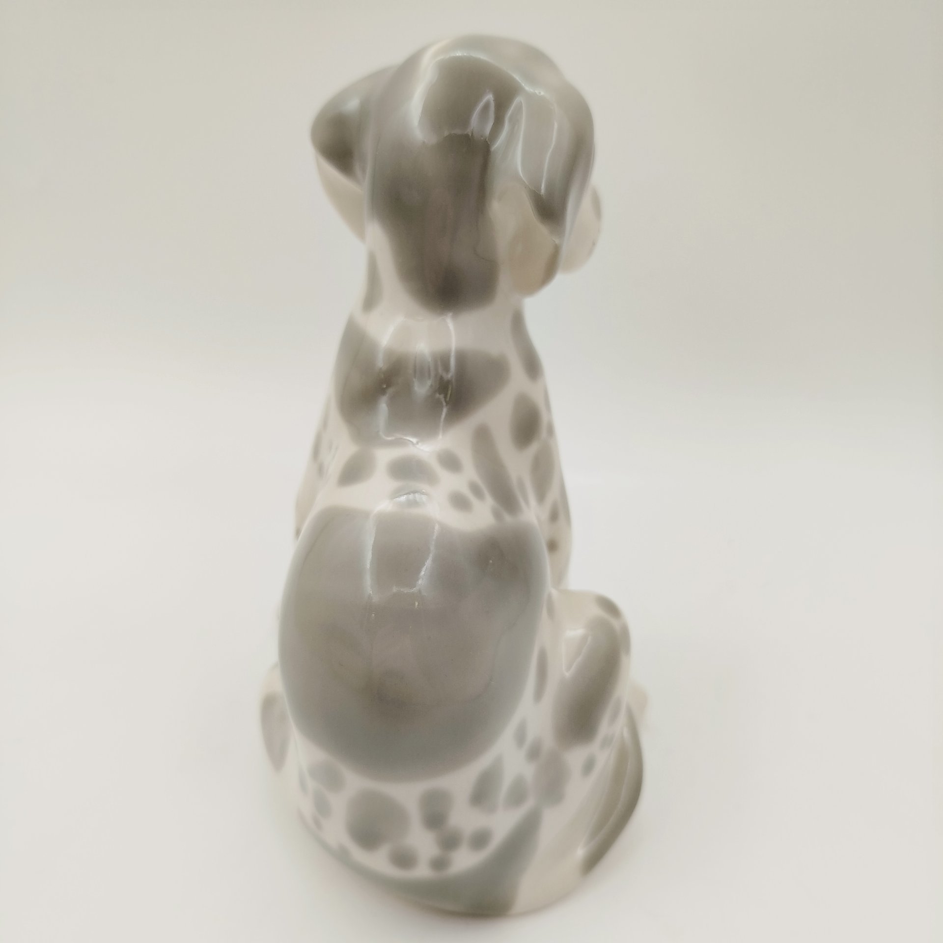 Статуэтка "Далматинец" ("Щенок мраморного дога"), фарфор, роспись, Ленинградский фарфоровый завод (ЛФЗ), Российская Федерация, 1991-2005 гг.