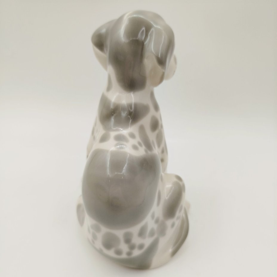 Статуэтка "Далматинец" ("Щенок мраморного дога"), фарфор, роспись, Ленинградский фарфоровый завод (ЛФЗ), Российская Федерация, 1991-2005 гг.