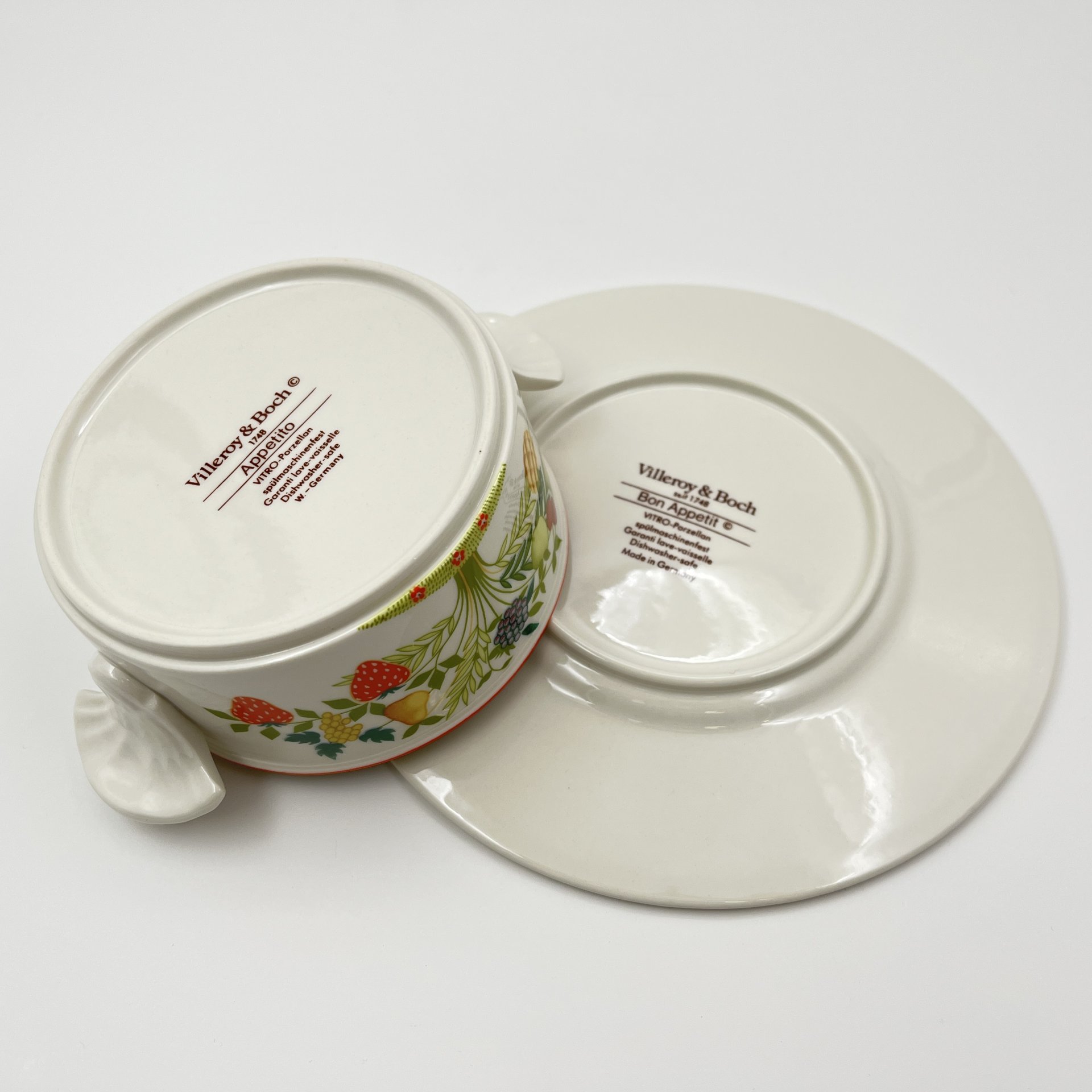 Набор для подачи бульона (бульонница),  коллекция Bon Appetit, фарфор, vitro, Villeroy & Boch, Villeroy & Boch