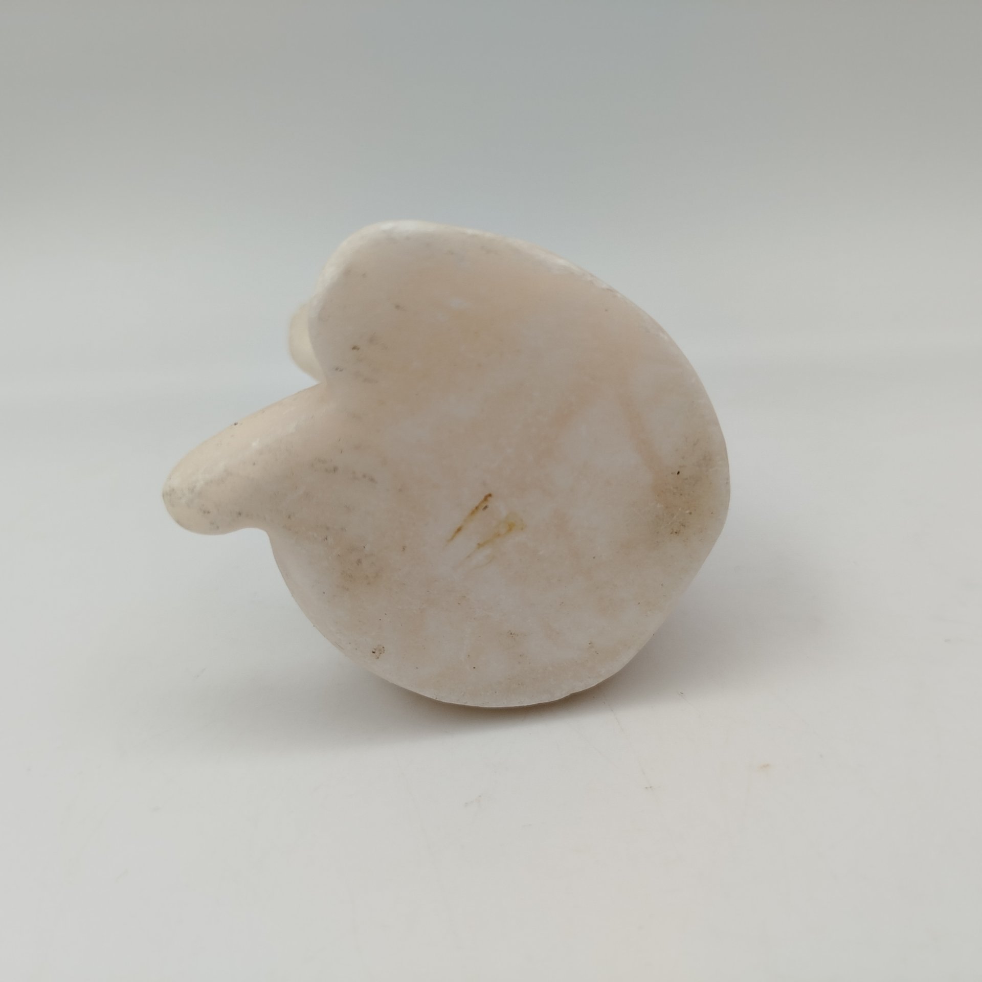 Статуэтка "Медведь", ангидрит, резьба, СССР, 1950-1970 гг.