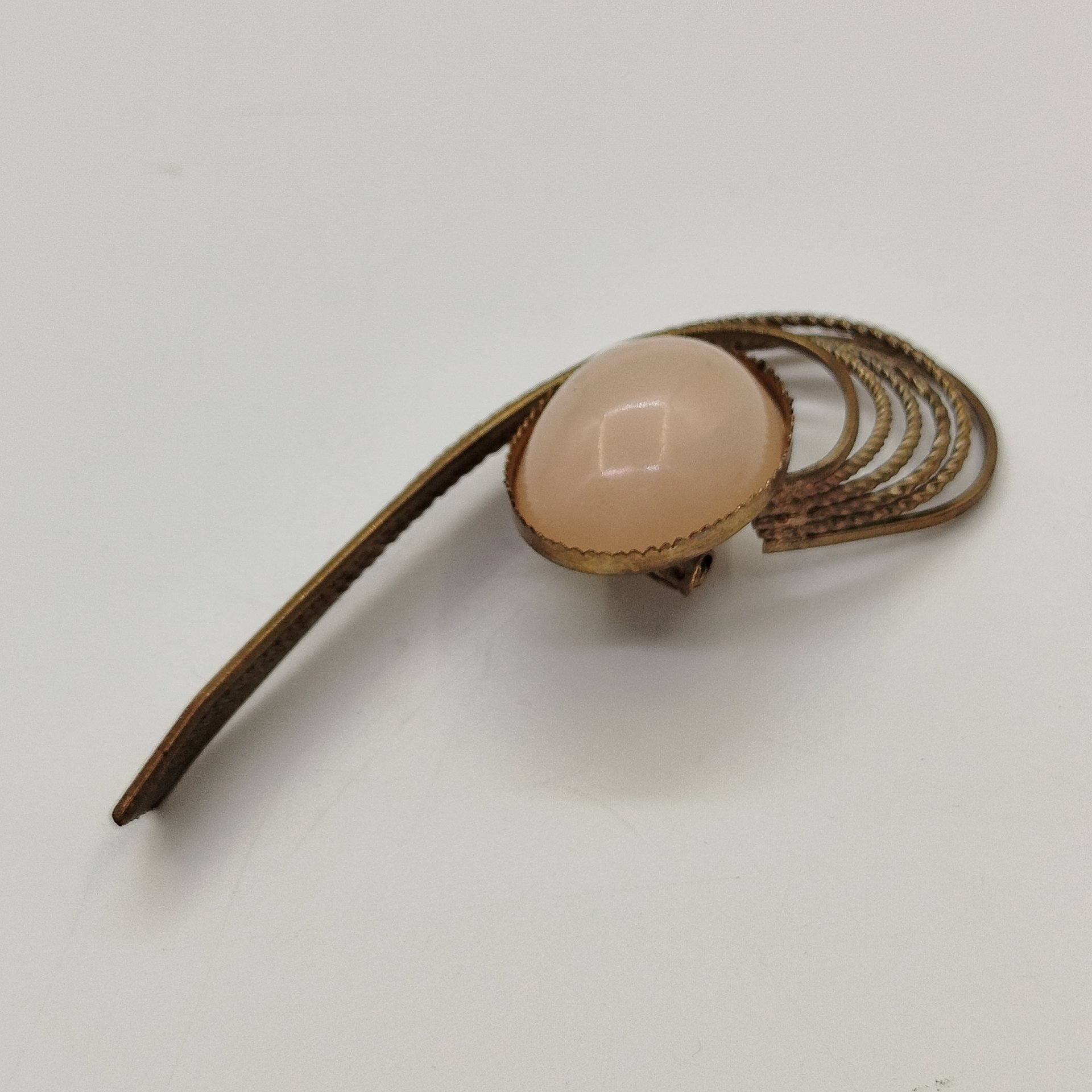 Брошь "Комета", металл, композитный материал, СССР, 1960-1980 гг.