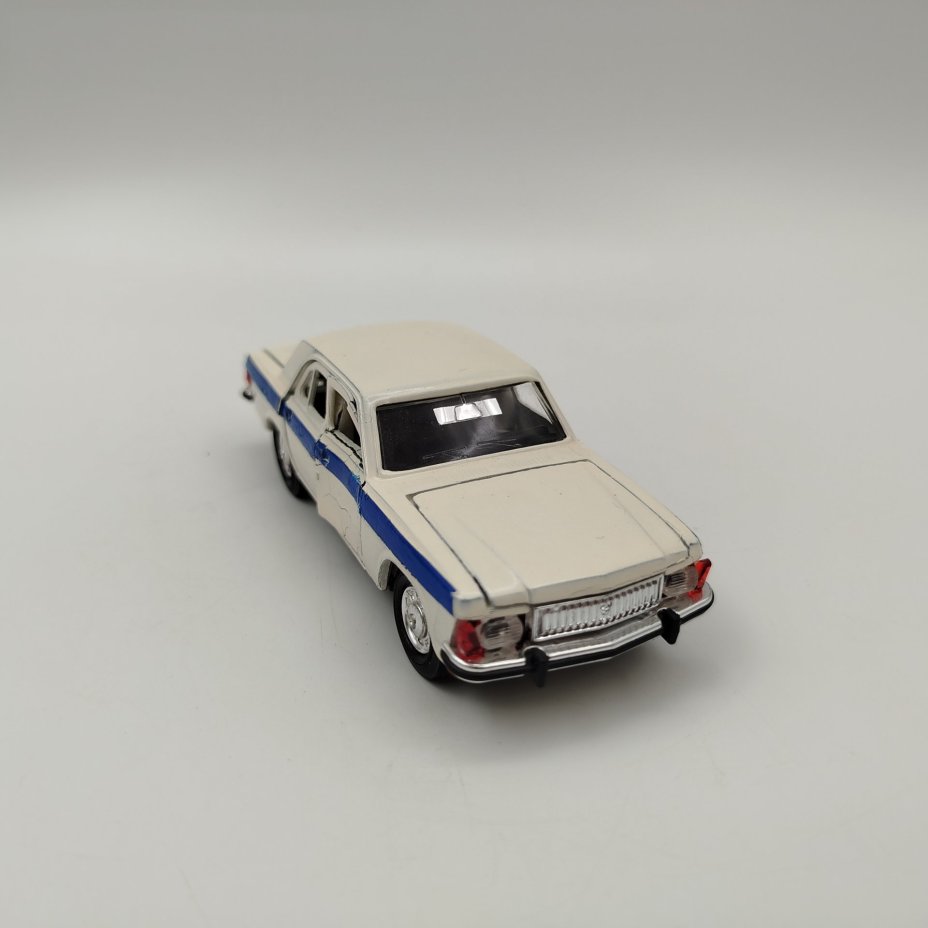 Модель автомобиля "ГАЗ 3102" (Волга), металл, пластик, СССР, 1980-1990 гг.