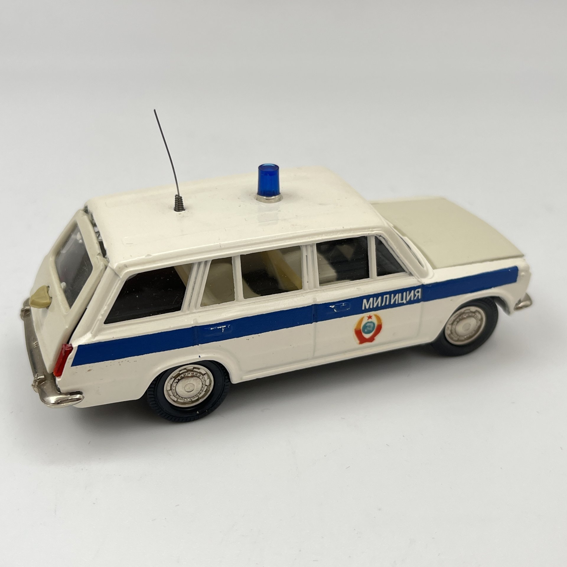 Модель автомобиля "ВАЗ-2102" (Милиция), авторская модель