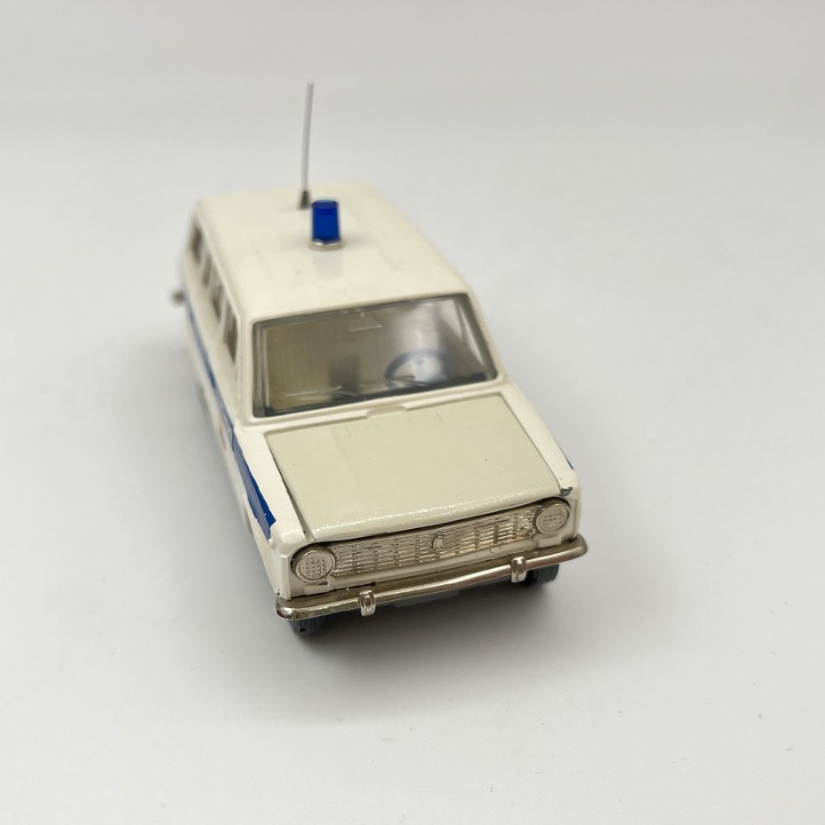 Модель автомобиля "ВАЗ-2102" (Милиция), авторская модель