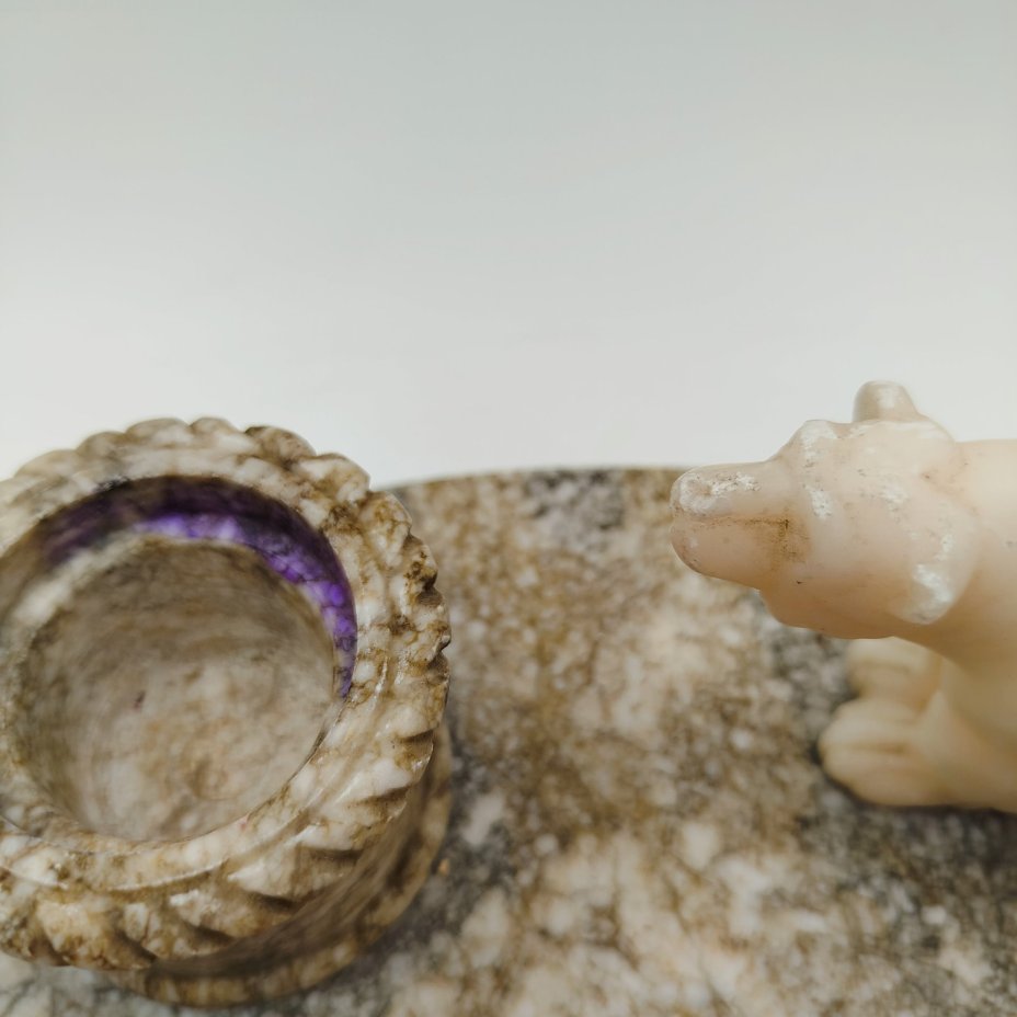 Чернильница (письменный набор) "Медведь"