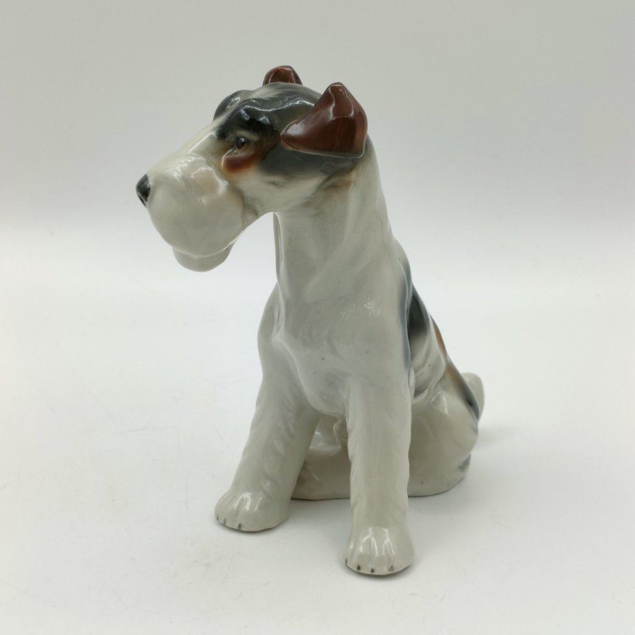 Статуэтка "Терьер", фарфор, роспись, Heinz & Co., Германия, 1954-1972 гг.