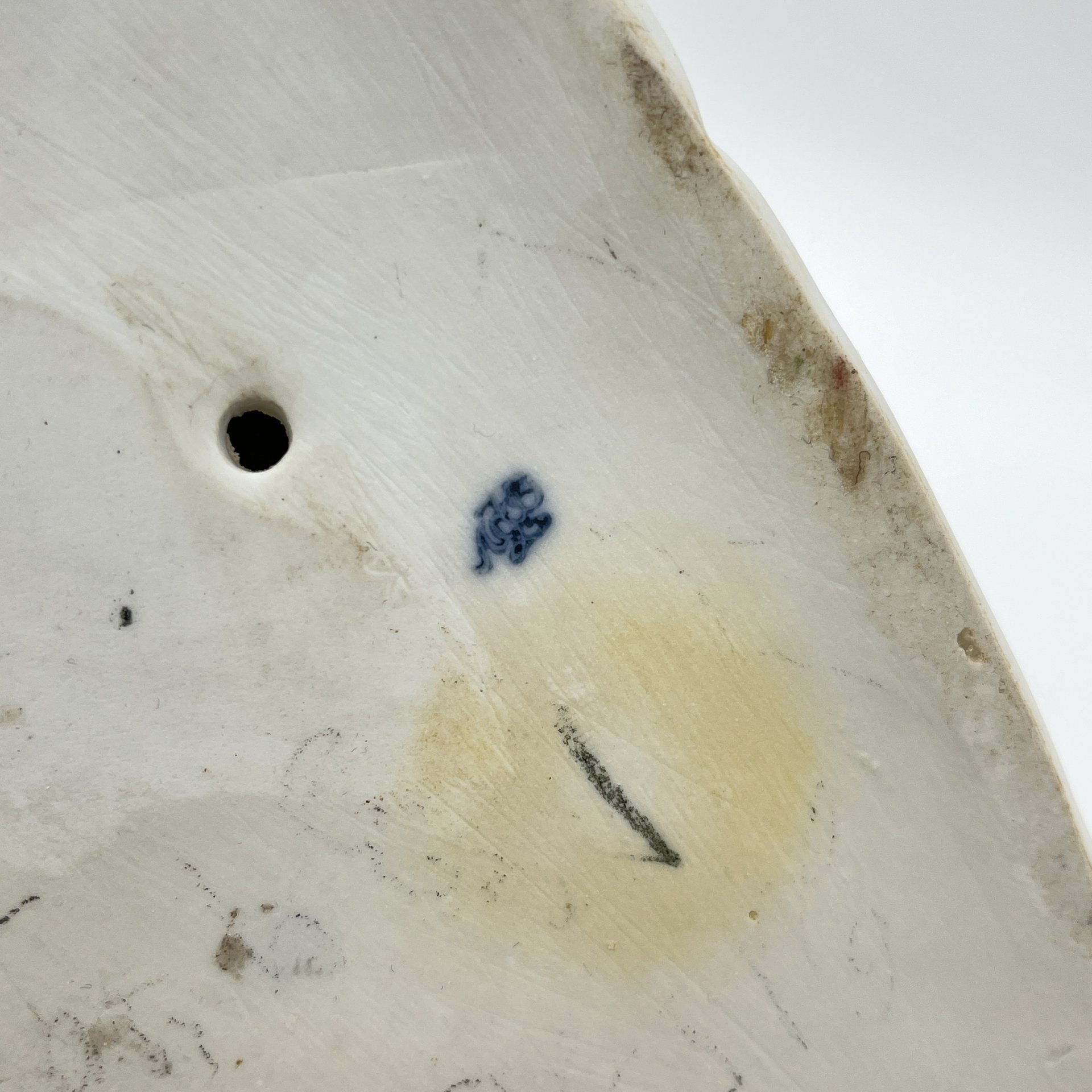 Статуэтка "Максим Горький", автор В.Г. Стамов, бисквит, Ленинградский фарфоровый завод (ЛФЗ), СССР, 1950-1960 гг.