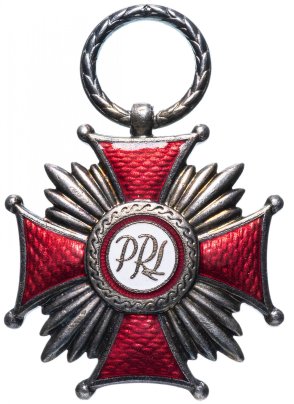 Знак отличия серебряный «Крест Заслуги» 2 степени Польша