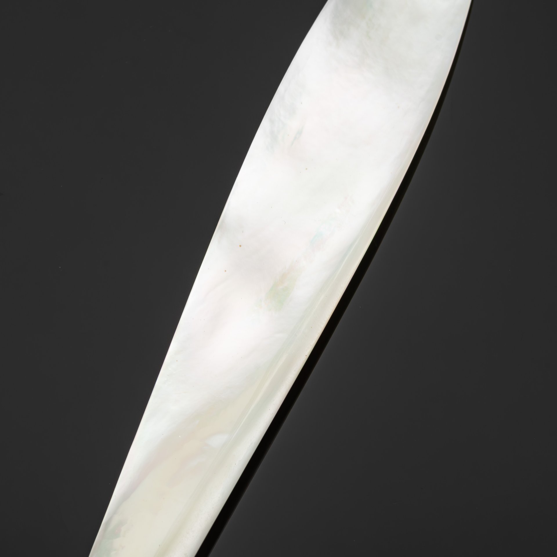 Нож для писем из перламутра в оригинальном кофре, мануфактура Dhers Madole Castres, металл, перламутр, Франция, 1890-1910 гг.